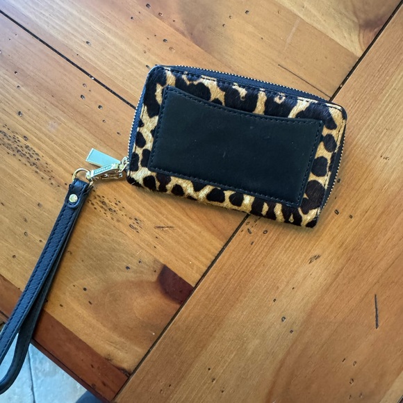 Michael Kors Jet Set Small Wallet- leopard print - Picture 2 of 4